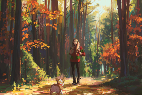 A demo for a class I held and it was super fun!  really wanted to capture some autumn vibes 