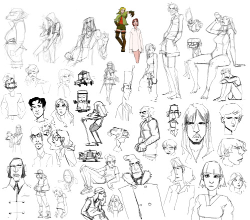 Just a bunch’a doodles