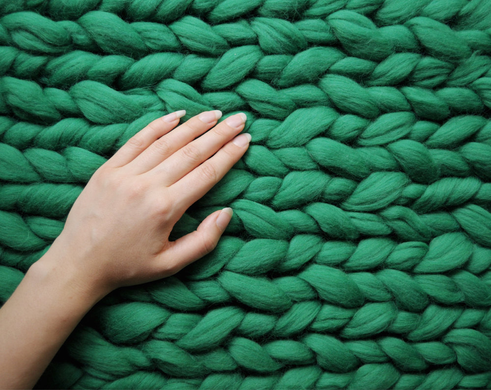 itscolossal:  New Pet-Friendly Chunky Knits by Anna Mo