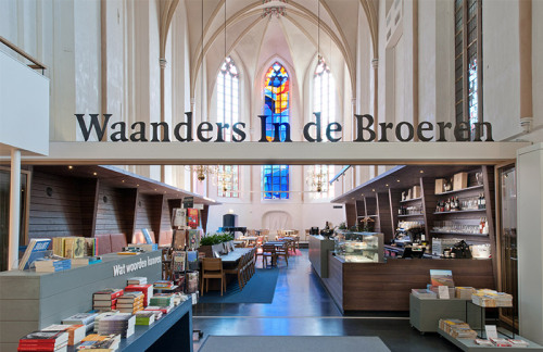 culturenlifestyle:Dutch Church Converted Into a BookstoreLocated in the city of Zwolle in the Nether