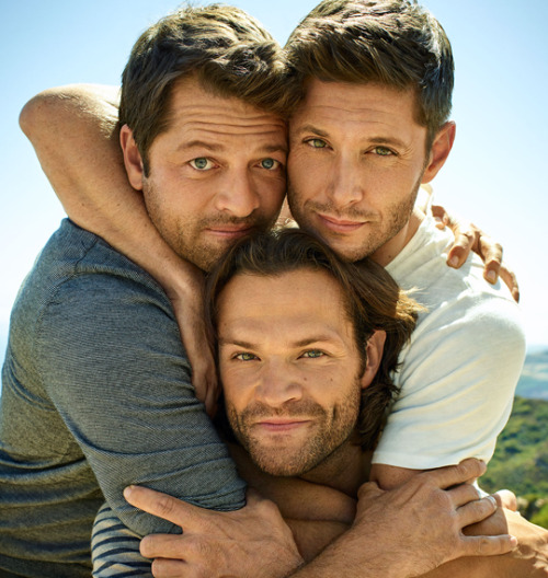 tylerposey: JARED PADALECKI, JENSEN ACKLES, MISHA COLLINSEntertainment Weekly / photographed by Pegg