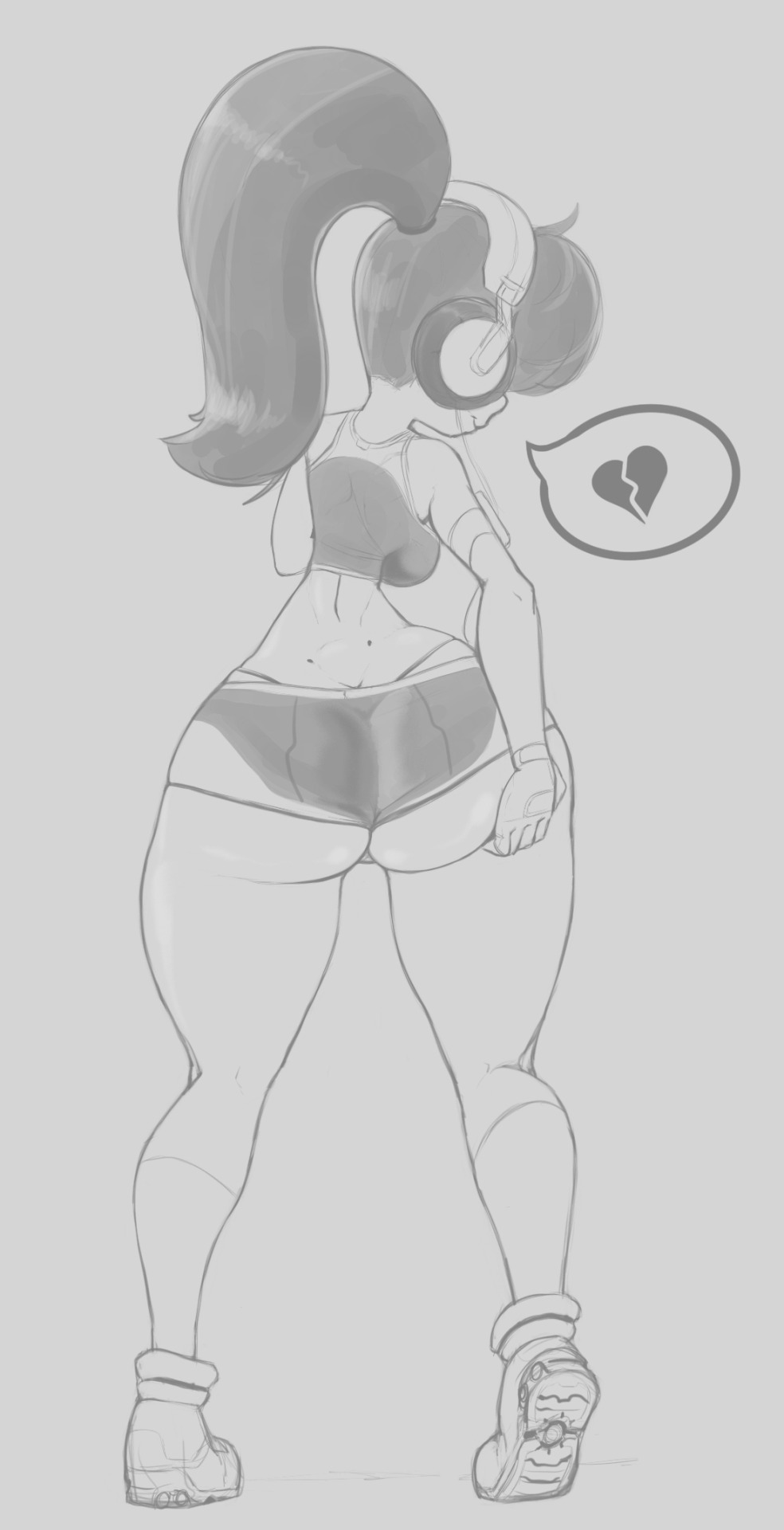 xopachi:  Doodle I did on my laptop while I was out………on my old Wacom. ;-;The