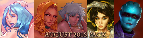 New rewards for August 2016 are sent! Check my PatreonFollow me on Hentai-Foundry Will be available 