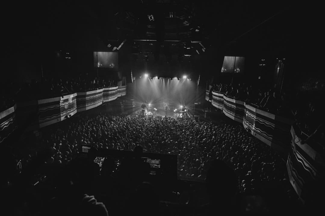 lynngvnn:  NYC / @websterhall last night. We’ve played downstairs in the studio