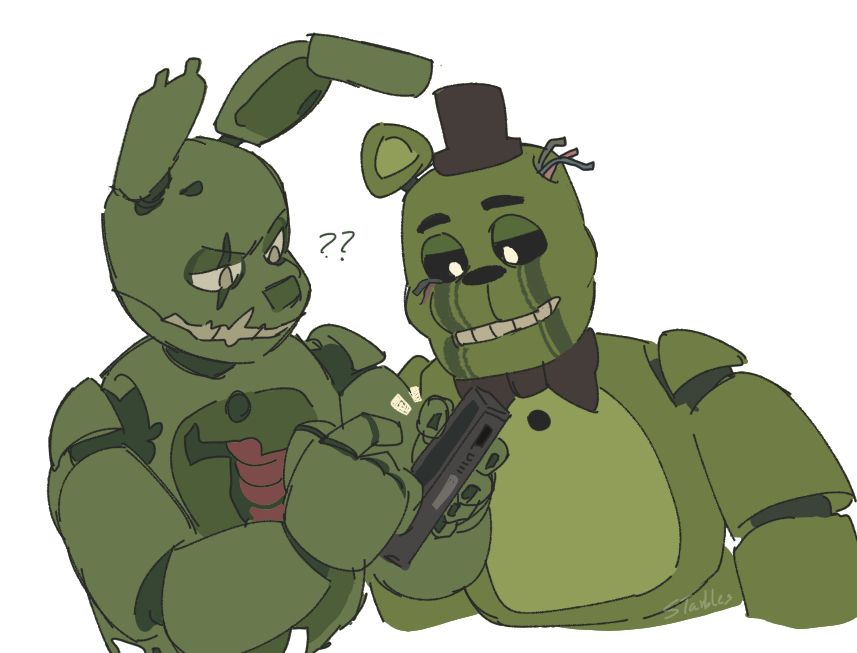 Inability to Sleep — there's also some fnaf 3 doodles i forgot to