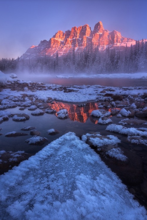 Castle Mountain Christmasby Patrick Marson Ong
