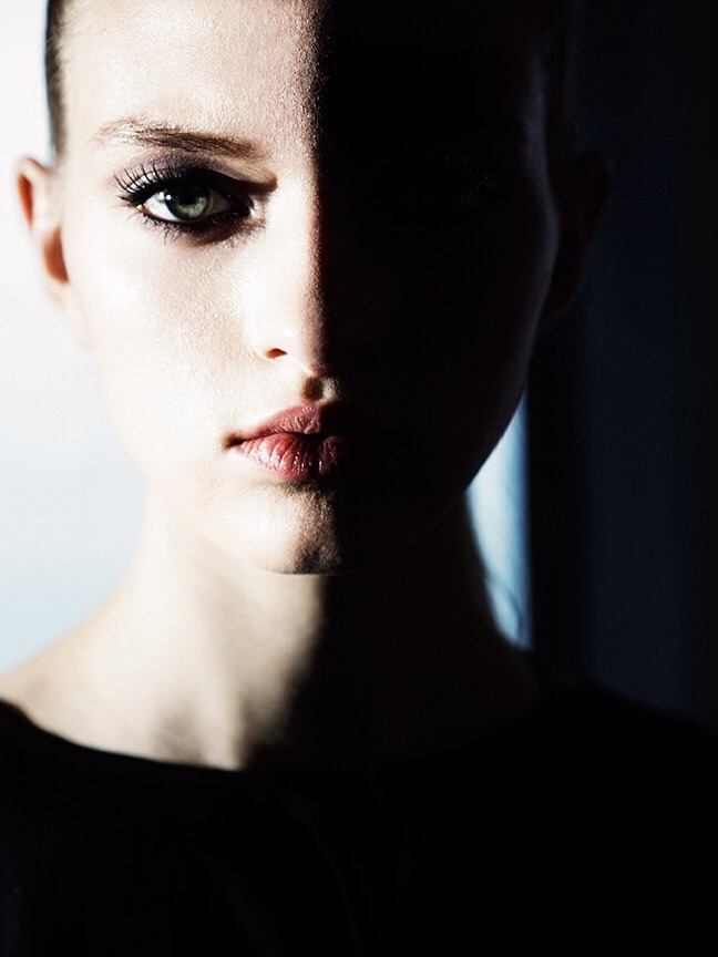 karlrothenberger:  Portrait of Stasia photographed by Karl Rothenberger for Ugly