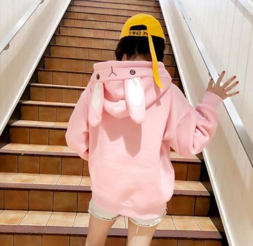 Kawaii Bunny Ears Pink Hoodie starts at $33.90 ✨✨ Lovely, isn&rsquo;t it?