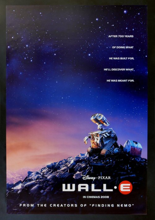 wannabeanimator:Pixar’s WALL·E was first released on June 27, 2008.The first Pixar film to be nomina