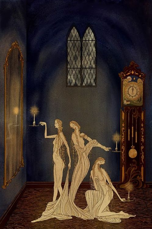 forthestrangeandthebeautiful:Kate Baylay. Seven Gothic Tales by Isak Dinesen, published by the Folio