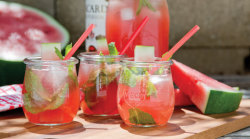 itspartyrehab:  Watermelon Mint CocktailIngredients