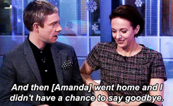 sherlockens:  M: So we checked that we were both single. A: Which we were. M: Well