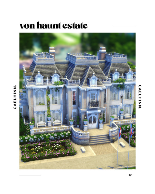 von haunt estate remodel. a community lot by caelhinnit’s wedding season in windenburg! what better 