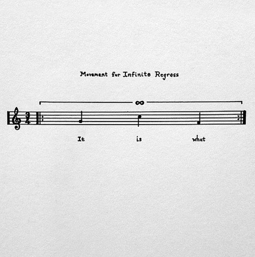 myampgoesto11:  Jeffrey Michael Austin: Eternally Composed  Eternally Composed is an ongoing series of infinitely looping music compositions.Ink on paper, 9 x 12” My Amp Goes To 11: Twitter | Instagram 