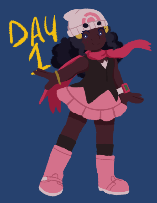 auratip: day 1 of blacktober: childhood fave   when i was a kid i ALWAYS wanted to be like dawn