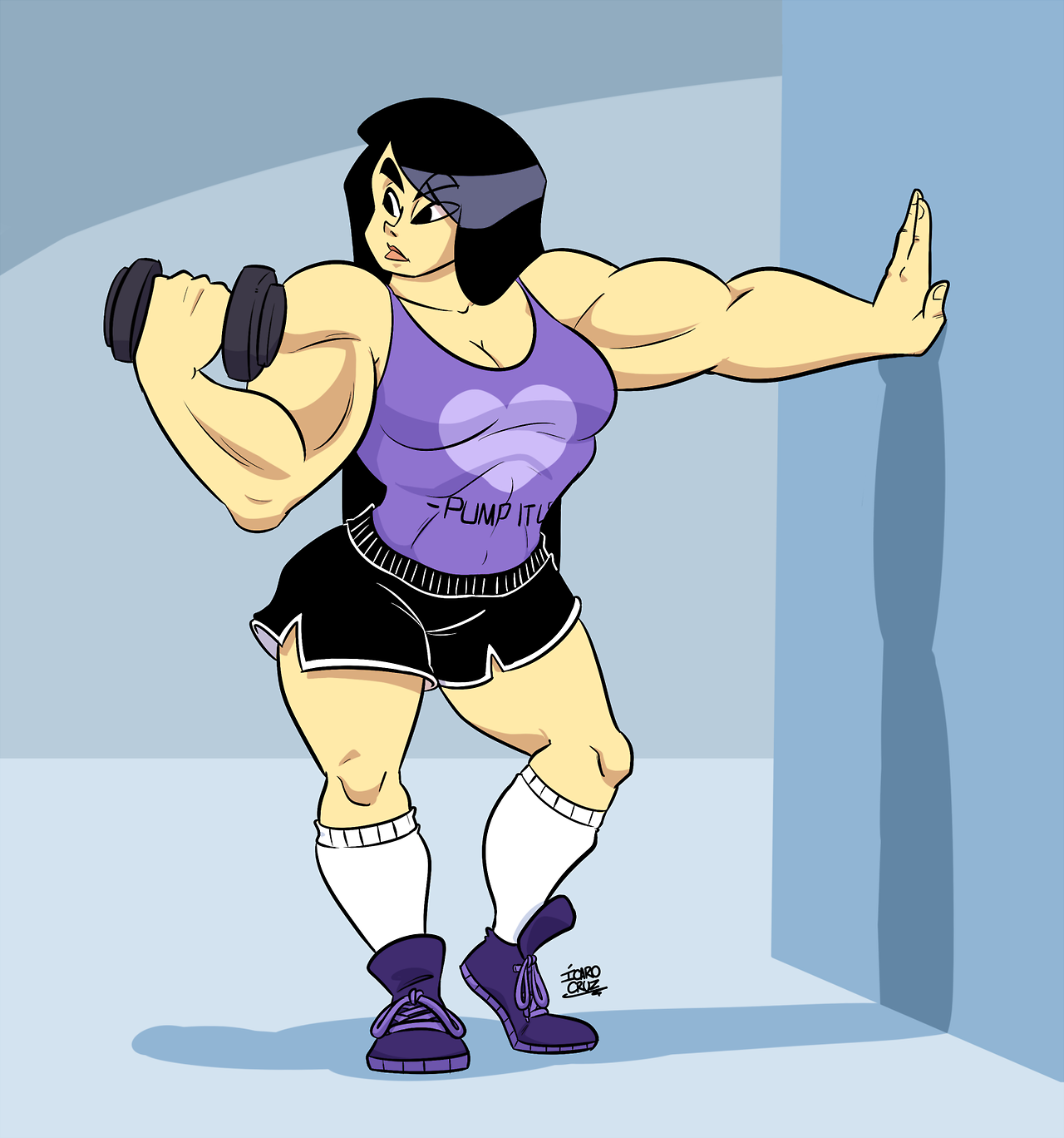 icarocruzart:Pump it up
