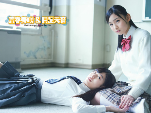 voz48reloaded:「Young Gangan」 No.03 2017 #HKT48 #月足天音 #荒巻美咲