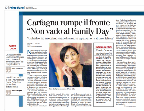 La Stampa, 16 Gennaio 2016