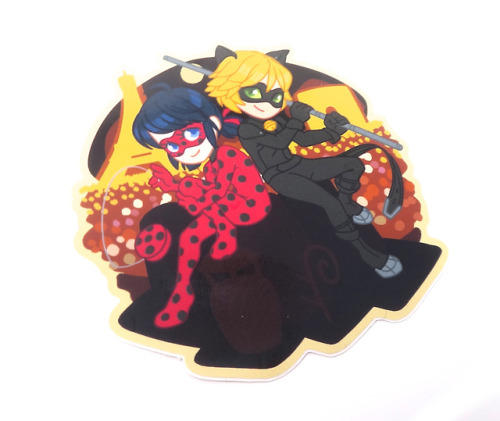 Miraculous goodies are now in the shop!Keychain: maxxmerch.bigcartel.com/product/ladybu