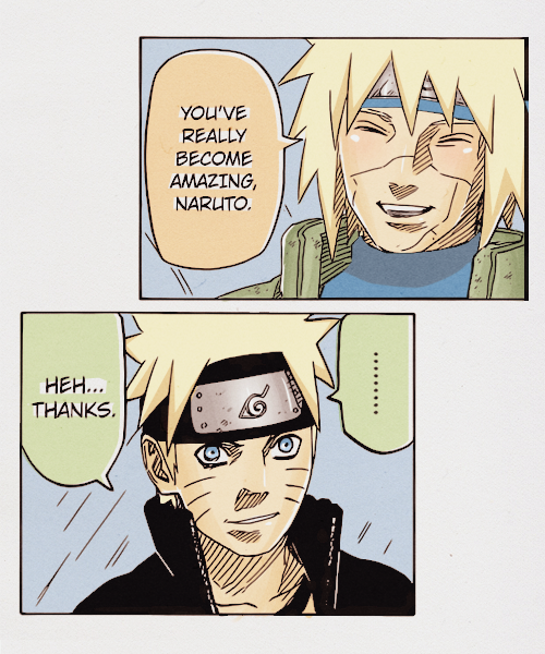 timcanpy:  I’m gonna become a Hokage, just like you, dad! I promise you, I will!