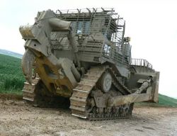 semitrckn:  I would guess a Cat D10 with armor 