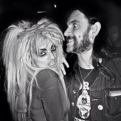 vaticanrust:  Nina Hagen and Lemmy Kilmister. 