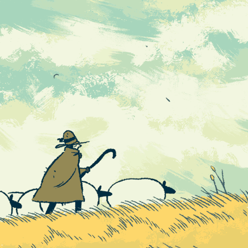 I’ve always wanted to animate something sheep-related and here it is.There will be more, but animati