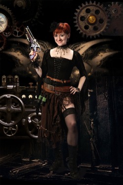 steampunk-girl:  Steampunk Girl