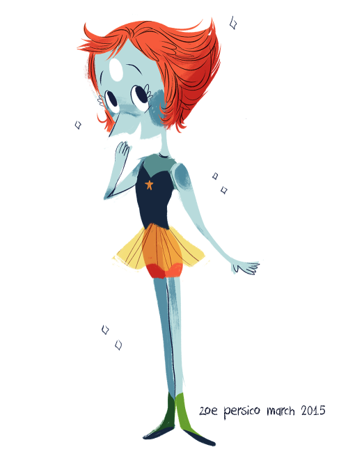 zobobafoozie:Last Pearl for tonight, I promise! Wanted to paint her closer to her pilot design because why not! 