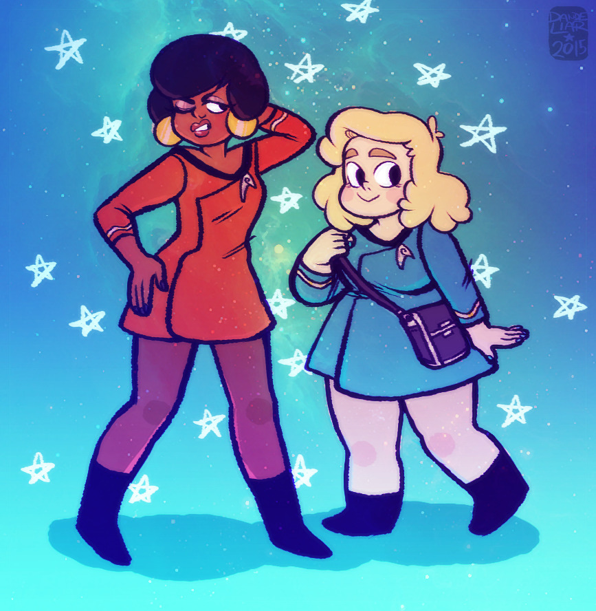 dandeliar-draws:uhhhh earlier today i was thinkin about how jenny’s hair and earrings