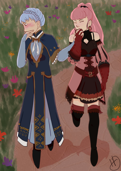 henbees: theyre on a date!