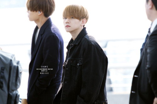 fybaekhyun: 150327 Airport – Incheon to Hanoi © light, breeze | do not edit. 