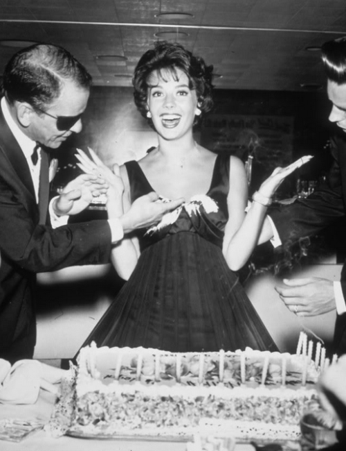 woodnnatalie: Happy Birthday, Natalie Wood ! ( 21st birthday party held at Romanoff’s,Hollywood,Cali
