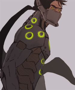 kochei0: i want to draw some things with pre-zenyatta genji bc i feel the lack of tranquility and the 300% angry vibes