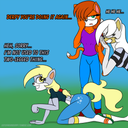 outofworkderpy:  Derpy: Seriously, this is weird… ((2nd contest winner! goddess-of-meddling!  Sorry for the lack of posts, bad start to the month.  Things might be slow around here till it gets warmer and the snow goes away.  But I’ll try to get