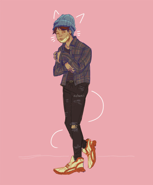 recent bts fanart, mostly done on an oekaki site. the jimin one and the yoonkook one are heavily ref