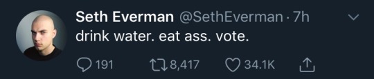 theshitpostcalligrapher:  setheverman: skidspace:  Seth Everman keeps trying to get me to eat ass  these tweets are but a fraction, for i am the alexandrian library of ass eating  local funnyman @setheverman inspires calligrapher to break out inks the