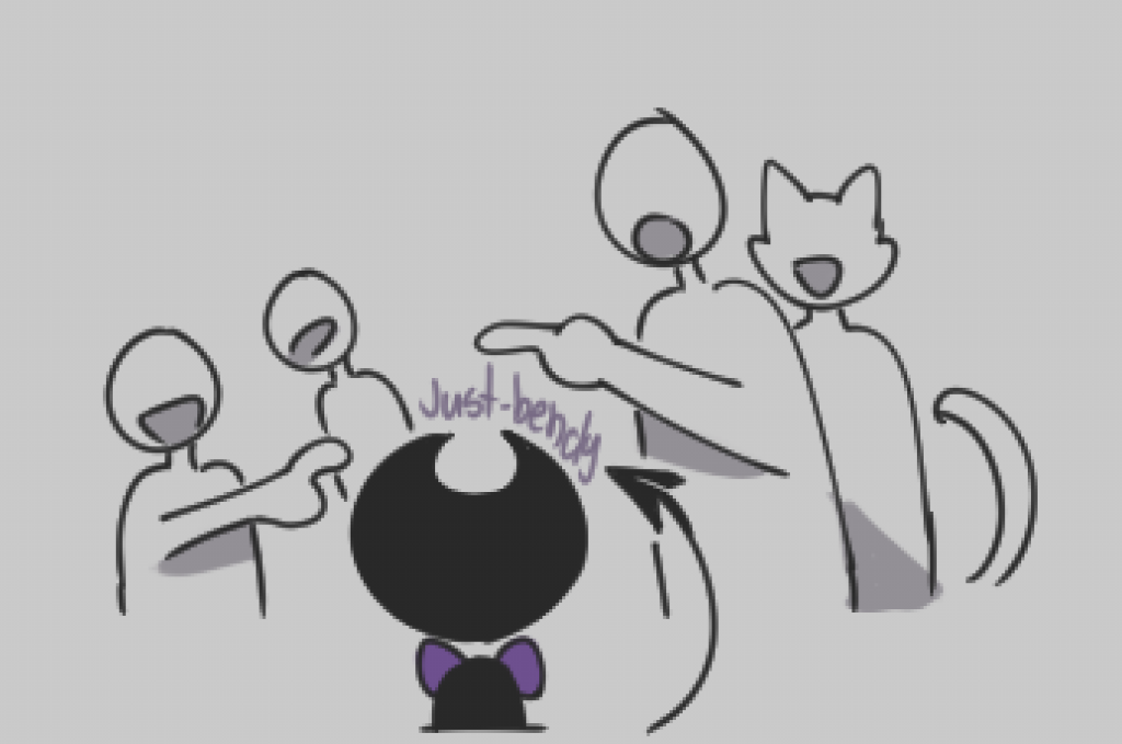 ⚡SalvagedEdish⚡ — A small AU where Bendy can't speak and meets