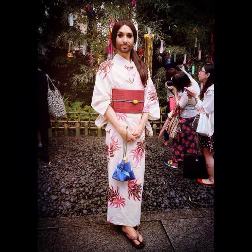  My little #kimonoQueen Posted from her stylist Thomas Reinberger minutes ago…Conchita in Jap