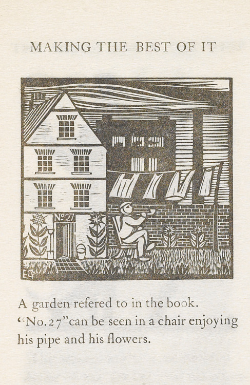 Eric Gill, ‘Making The Best Of It’Emblems engraved for The Devil’s Devices or Control versus S