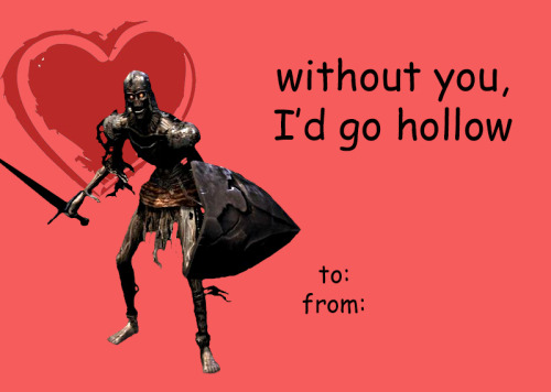 apolloette: Assorted bad Dark Souls valentines. BONUS: 