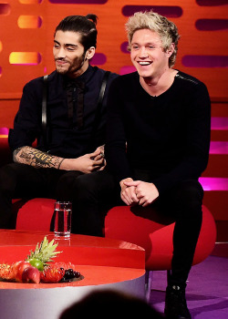 harrystylesdaily:  Zayn and Niall on the