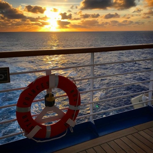 Another Lovely Sunset At Sea. #princesscruises #cruiselife #sunset @princesscruises #StarPrincess
