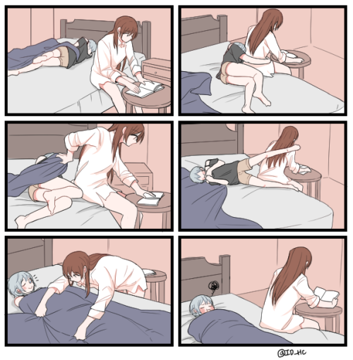 ✧･ﾟ: *✧ A Wholesome Bed Scene ✧ *:･ﾟ✧♡ Characters ♡ : Minami Nitta ♥ Anastasia ♢ Anime ♢ : Th