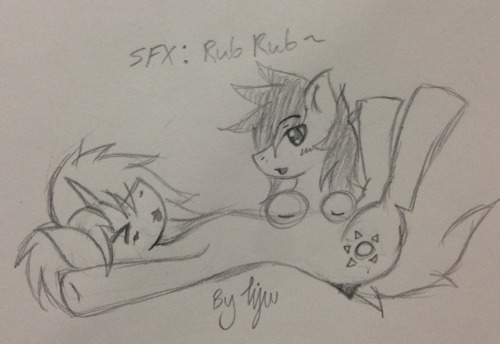 askshalua:  kii-chan99:  Kii: ye got ye belly wub~askshalua  *She perrrs* >//~//< IT TICKLES!!!!!  x3!