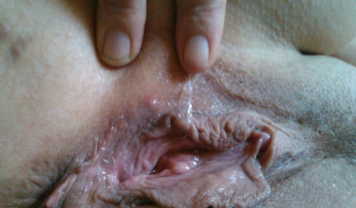 wetweasle:  She couldn’t wait till I got home