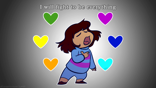 aliceapprovesart: Frisk Universe This goes to the tune of the Steven Universe Extended Theme - We Are the Crystal Gems. My favorite crossover for this game. Click pics for bigger versions. 