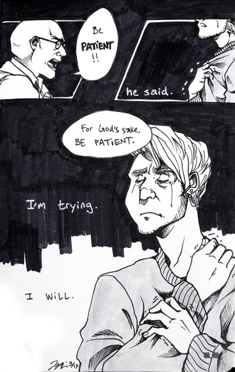 littlejazzboy: An existential venting comic that I’ve been working on for the past month while