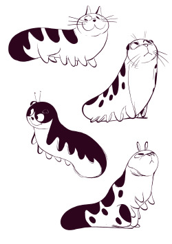 tulanoodle:  The Cat-a-pillar character my