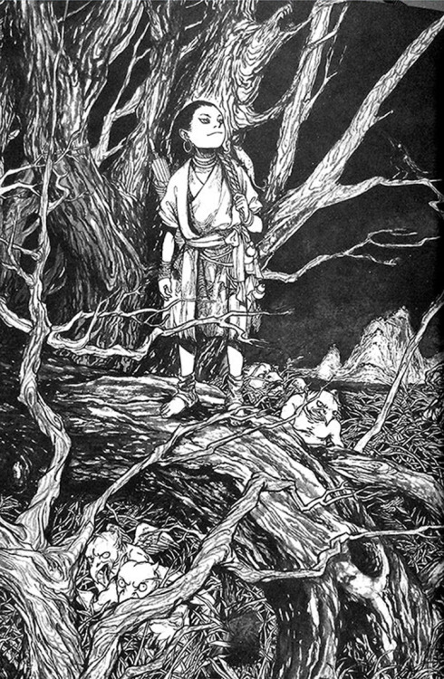 theartofanimation:早稻.野兽
